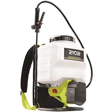 RYOBI ONE+ Battery Backpack Sprayer - 4 Gal. Capacity
