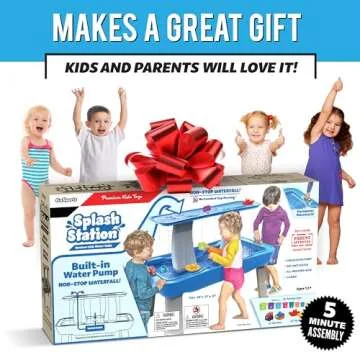 GoSports Water Table for Toddlers with Pump