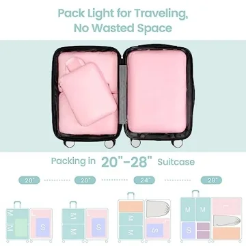 Cambond Compression Packing Cubes for Easy Travel Organization