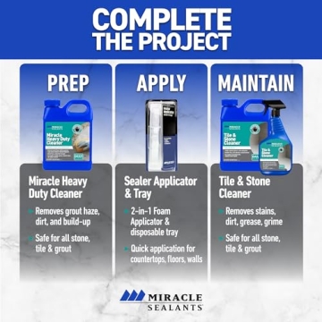 Miracle Sealants 511 Impregnator Sealer for Stone and Tile