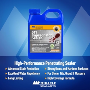 Miracle Sealants 511 Impregnator Sealer for Stone and Tile