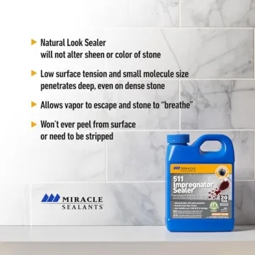 Miracle Sealants 511 Impregnator Sealer for Stone and Tile