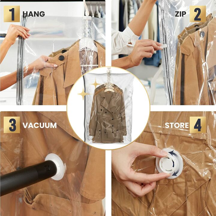 TAILI Space Saver Vacuum Storage Bags Set of 4