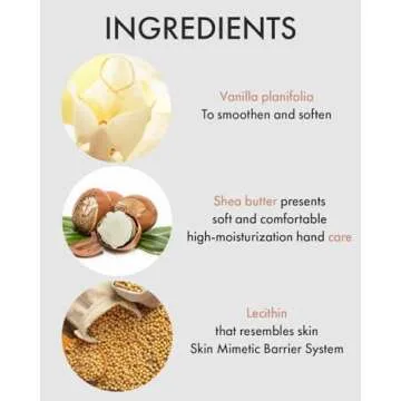 VIDIVICI The Cashmere Hand Treatment Woody Citrus - Hand Cream Enriched with Shea Butter for Deep Hydration - Citrus, Bergamot and Woody Scent - Scented Hand Butter for Dry & Cracked Hands, 1.69oz.