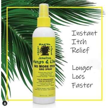 Jamaican Mango & Lime No More Itch Gro Spray 8 oz