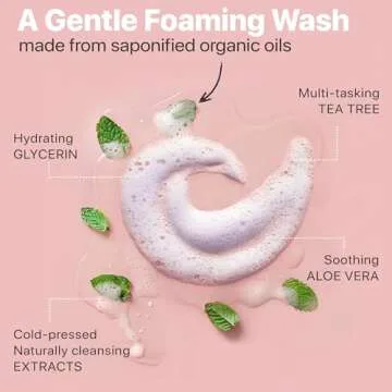 Gentle Foaming Face Wash - Natural Ingredients for All Skin Types