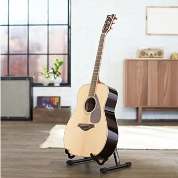 Amazon Basics Adjustable Guitar Stand for Acoustic & Electric