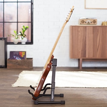 Amazon Basics Adjustable Guitar Stand for Acoustic & Electric