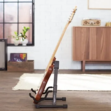 Amazon Basics Adjustable Guitar Stand for Acoustic & Electric