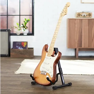 Amazon Basics Adjustable Guitar Stand for Acoustic & Electric