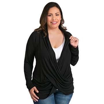 Clara Criss Cross Nursing Cardigan for Breastfeeding