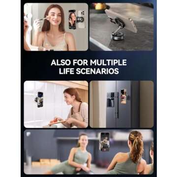 JOYROOM Magsafe Suction Cup Phone Mount for Cars