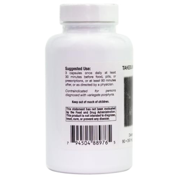 Supreme Nutrition Activated Bamboo Charcoal Capsules 90