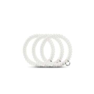 TELETIES - Spiral Hair Coils - Ponytail Holder Hair Ties for Women - Phone Cord Hair Ties - Strong G...