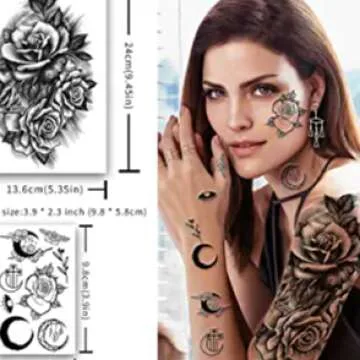 Floral Waterproof Stickers for Women - Cute & Fun