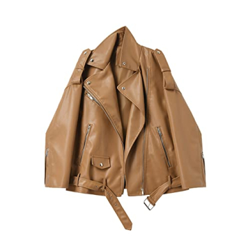 LY VAREY LIN Women Faux Leather Jacket - Perfect Biker Style and Comfort