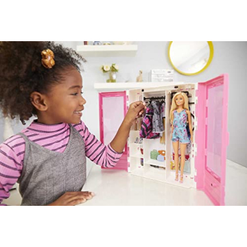 Barbie Fashionistas Doll & Ultimate Closet Playset - Fun & Fashion