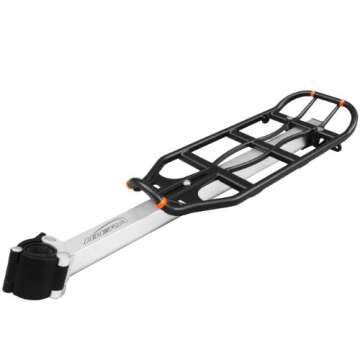 Ibera Bicycle Seatpost-mounted Commuter Carrier for Light Loads and Quick Attachment