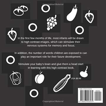 Discover ABC Plants: A High Contrast Book for Infants