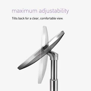 simplehuman Sensor Mirror - Lighted 5X Magnifying Mirror