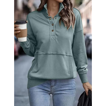 Stylish SHEWIN Women's Casual Oversized Sweatshirt