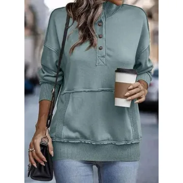 Stylish SHEWIN Women's Casual Oversized Sweatshirt