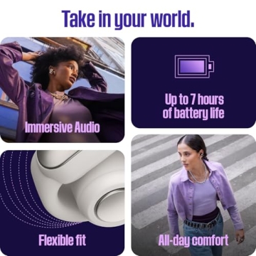 Bose Ultra Open Earbuds - Bluetooth Open Ear earbuds for Active Use and Sound Quality