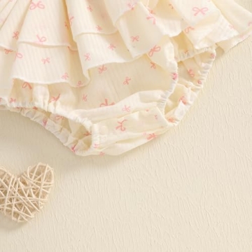 Adorable Infant Baby Girls Romper Dress for Summer