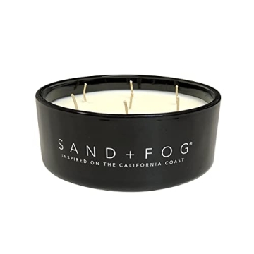 Sand + Fog Chai Scented Candle - Luxury Home Decor