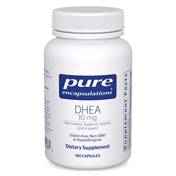 Pure Encapsulations DHEA 10 mg - Hormone Balance & Immune Support Supplement with Micronized DHEA - ...