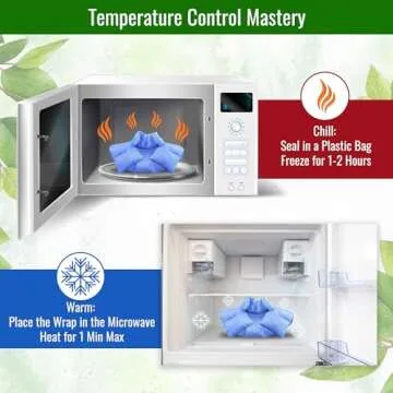 Herbal Neck and Shoulder Aromatherapy Wrap for Pain Relief