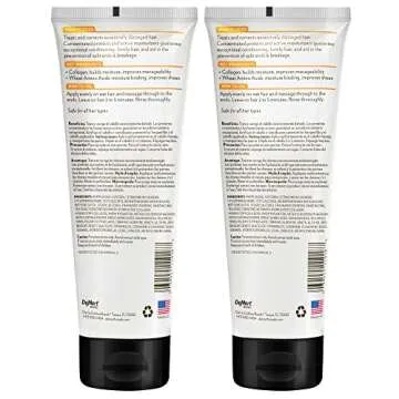 Hi-Pro-Pac Hair Mask - Extremely Damaged Hair Repair - (2-Pack) 8 fl oz - Intense Protein Treatment ...