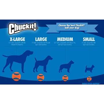 Chuckit! Strato Ball Dog Toy for Small Dogs - 2 Pack