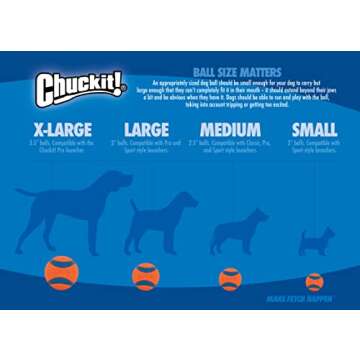 Chuckit! Strato Ball Dog Toy for Small Dogs - 2 Pack