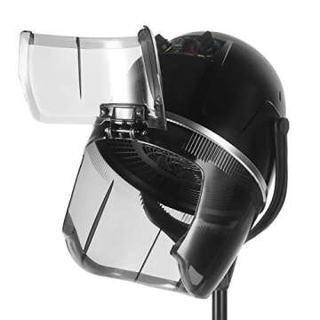 HomGarden 1300W Adjustable Bonnet Hair Dryer for Home Use