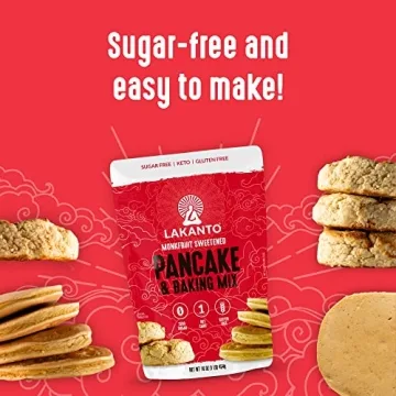 Lakanto Sugar Free Pancake Mix - Keto Friendly and Delicious