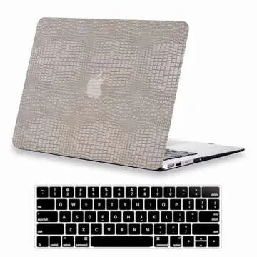 DTangLsm Compatible with MacBook Air 13 inch Case 2010-2017 Release A1466 A1369 Crocodile PU Leather...