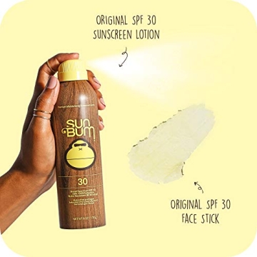 Sun Bum SPF 30 Sunscreen Spray & Face Stick - Vegan Protection