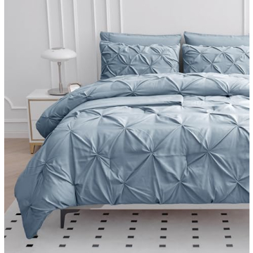 Luxury 7 Piece Queen Comforter Set - Soft and Stylish