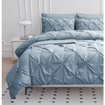 Luxury 7 Piece Queen Comforter Set - Soft and Stylish