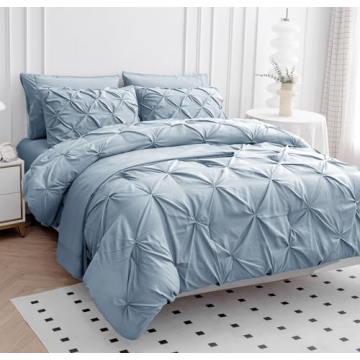 Luxury 7 Piece Queen Comforter Set - Soft and Stylish