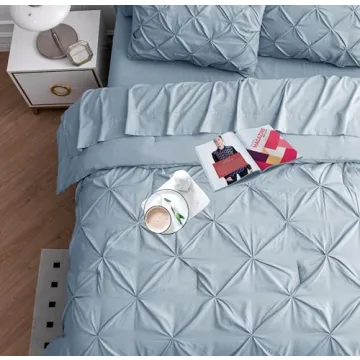 Luxury 7 Piece Queen Comforter Set - Soft and Stylish