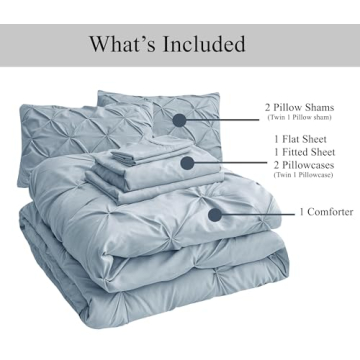 Luxury 7 Piece Queen Comforter Set - Soft and Stylish