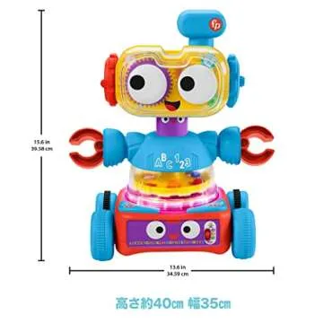 Fisher-Price 4-in-1 Learning Bot for Kids Ages 6+ Months