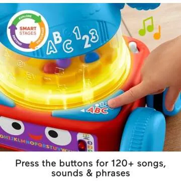 Fisher-Price 4-in-1 Learning Bot for Kids Ages 6+ Months