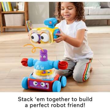 Fisher-Price 4-in-1 Learning Bot for Kids Ages 6+ Months