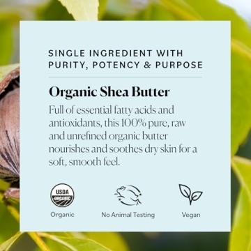 Sky Organics Organic Shea Butter 15 oz for Nourished Skin