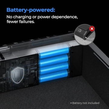 ONNAIS Iron SE Biometric Gun Safe Quick-Access Pistol Safe