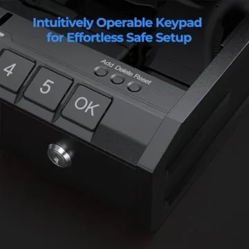 ONNAIS Iron SE Biometric Gun Safe Quick-Access Pistol Safe