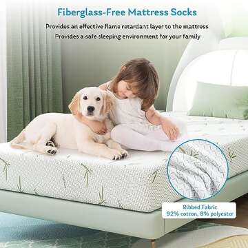 Twin Mattress, 6 inch Gel Memory Foam Mattress for a Cool Sleep & Pressure Relief, Bed in a Box for Kids Bunk Trundle Bed Daybed, Medium Firm Feel with Motion Isolating